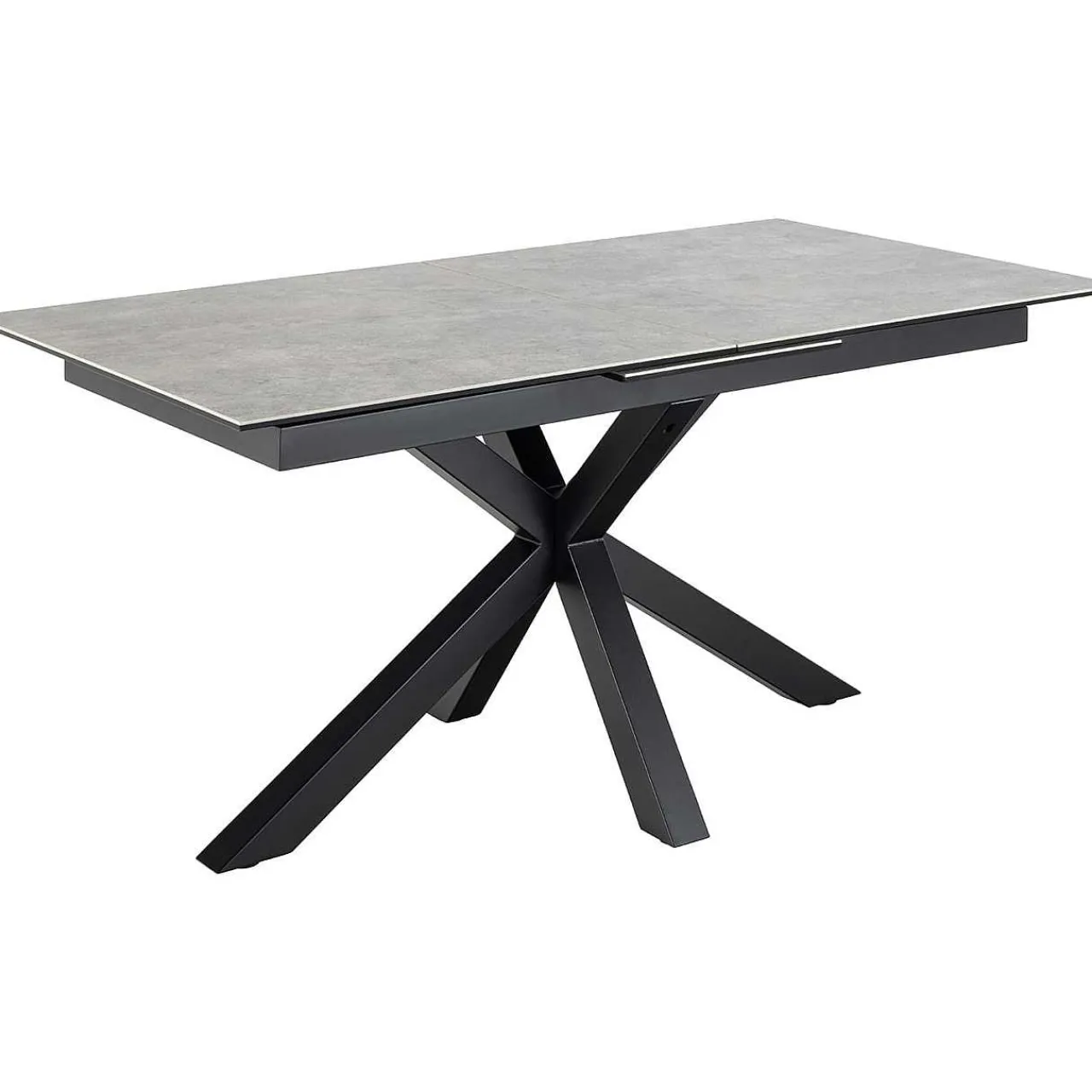 mutoni scandi Esstisch Triple-X Keramik Grau 168-210X90> Esstische