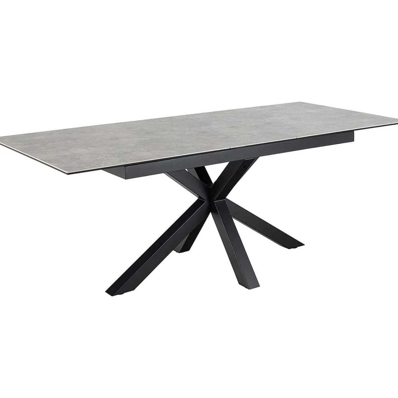 mutoni scandi Esstisch Triple-X Keramik Grau 168-210X90> Esstische