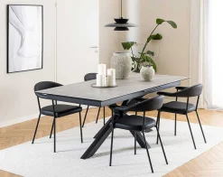 mutoni scandi Esstisch Triple-X Keramik Grau 200-240X100><noscript><img width=