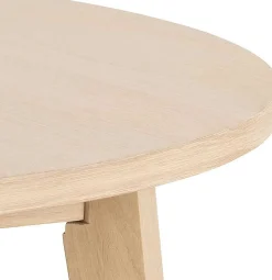 mutoni scandi Esstisch Upsala Natur 120-220X120> Esstische