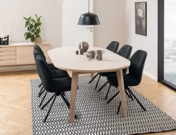 mutoni scandi Esstisch Upsala Natur 120-220X120><noscript><img width=
