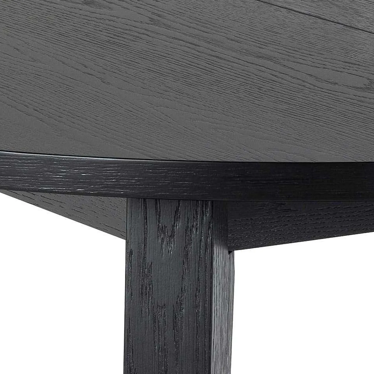 mutoni scandi Esstisch Upsala Schwarz 120-220X120> Esstische