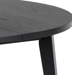 mutoni scandi Esstisch Upsala Schwarz 120-220X120><noscript><img width=