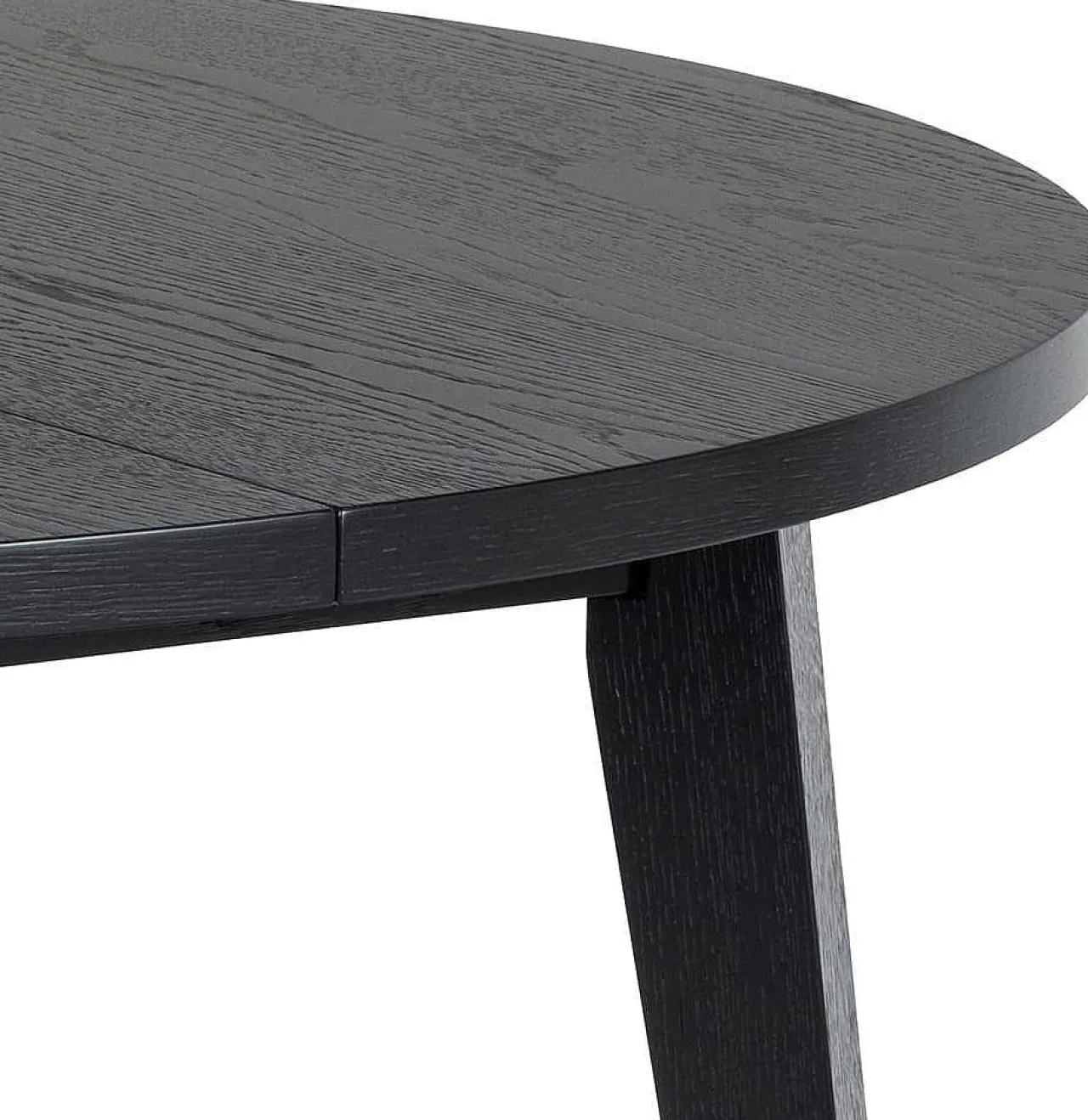 mutoni scandi Esstisch Upsala Schwarz 120-220X120> Esstische