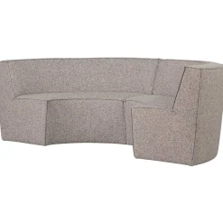 mutoni living Esstischbank Europa 4-Sitzer Webstoff Sand Melange><noscript><img width=
