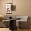 mutoni living Esstischbank Europa 2-Sitzer Webstoff Sand Melange> Bänke