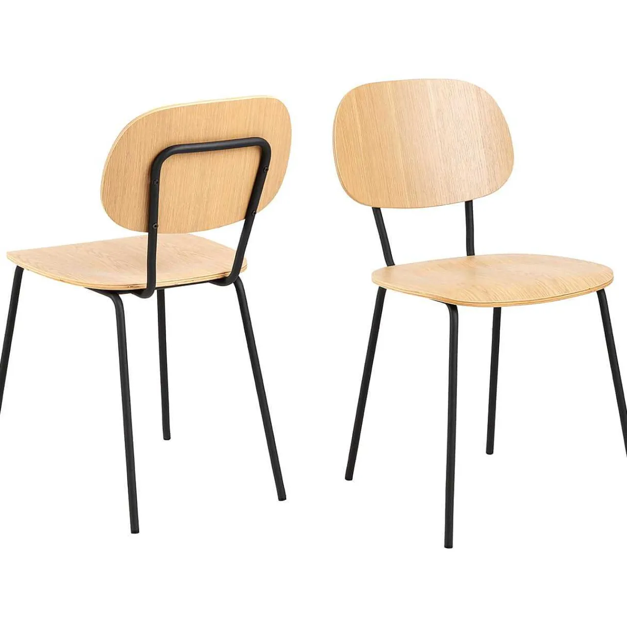 mutoni scandi Esszimmerstuhl Amaranta Holz Natur (1 Stuck)> Holzstühle