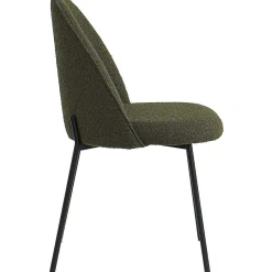 mutoni sweet home Esszimmerstuhl Clusto Stoff Metall Grun (2Er-Set)> Polsterstühle