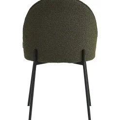 mutoni sweet home Esszimmerstuhl Clusto Stoff Metall Grun (2Er-Set)><noscript><img width=