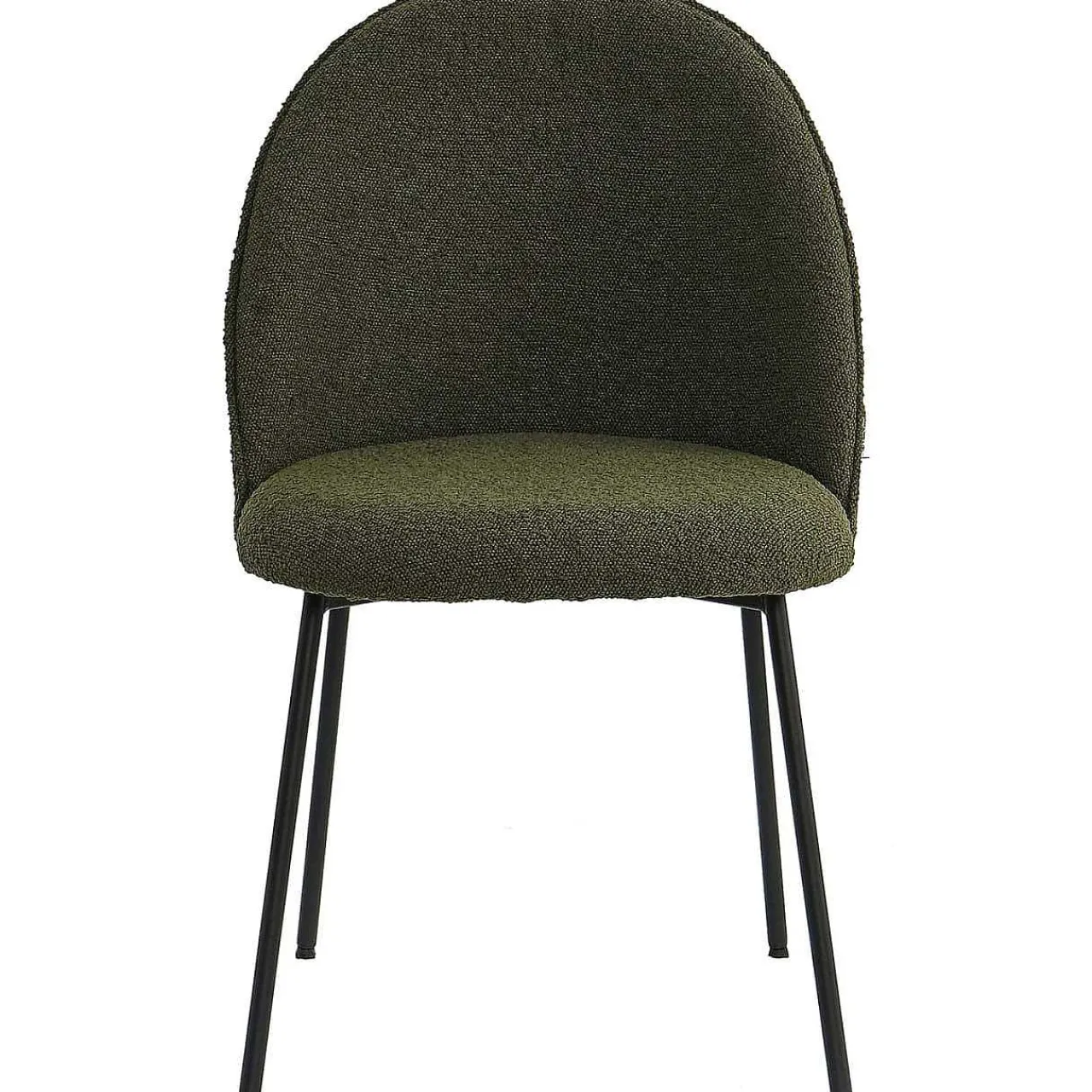 mutoni sweet home Esszimmerstuhl Clusto Stoff Metall Grun (2Er-Set)> Polsterstühle