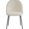 mutoni sweet home Esszimmerstuhl Clusto Stoff Metall Beige (2Er-Set)> Polsterstühle