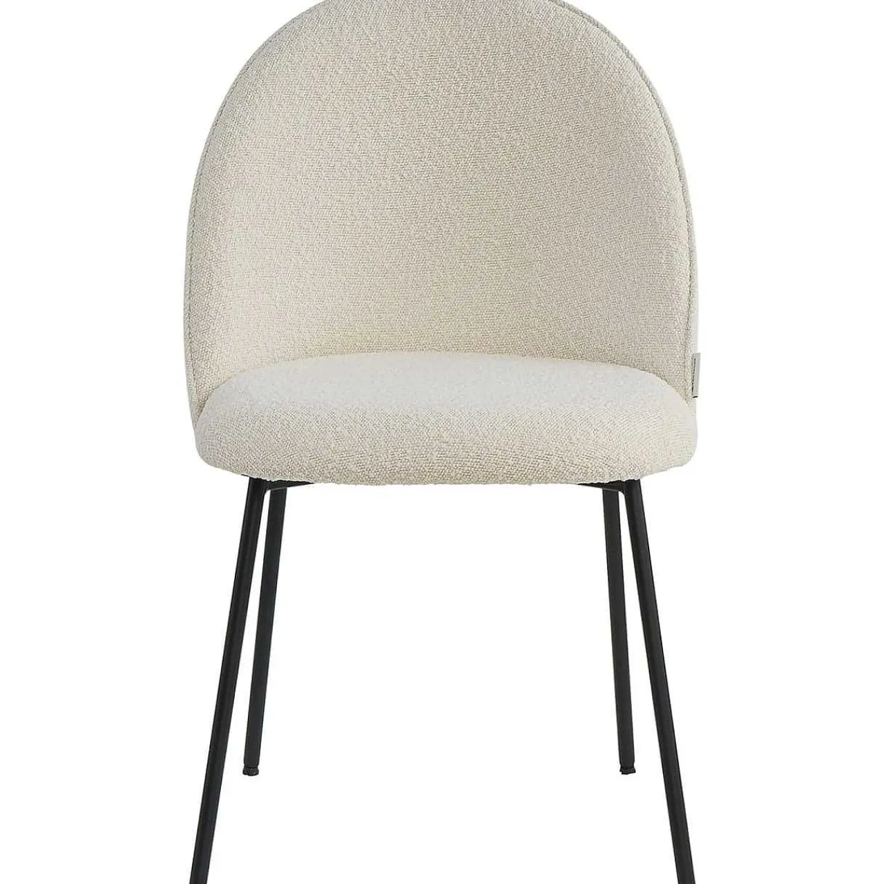 mutoni sweet home Esszimmerstuhl Clusto Stoff Metall Beige (2Er-Set)> Polsterstühle
