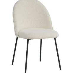 mutoni sweet home Esszimmerstuhl Clusto Stoff Metall Beige (2Er-Set)><noscript><img width=