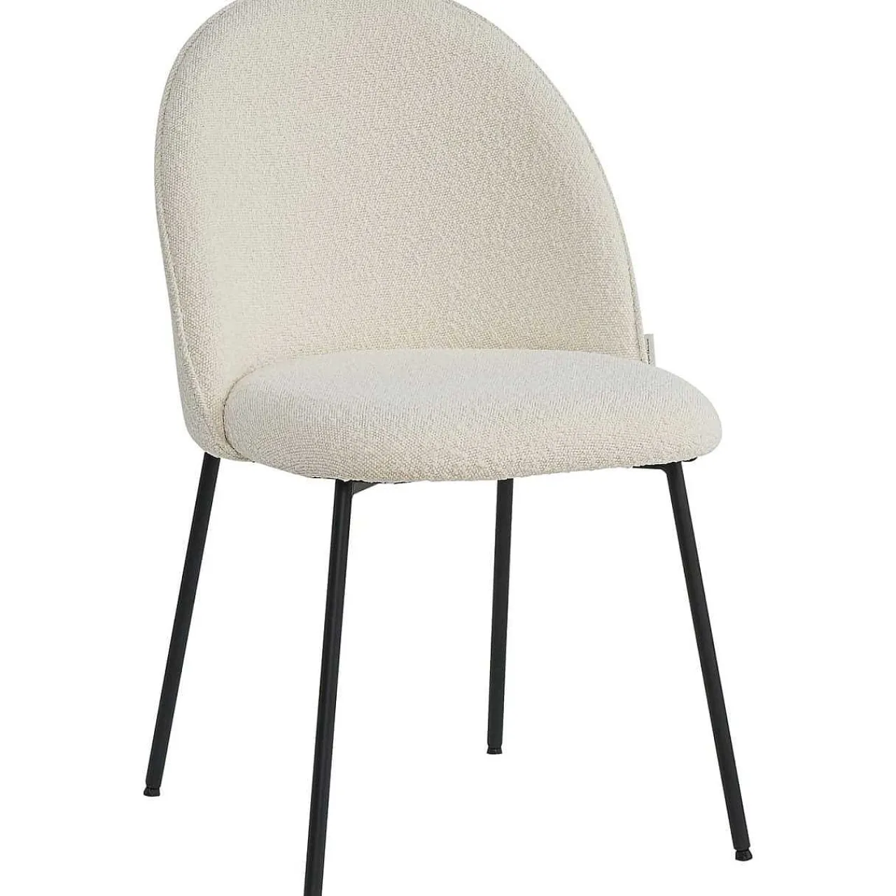 mutoni sweet home Esszimmerstuhl Clusto Stoff Metall Beige (2Er-Set)> Polsterstühle