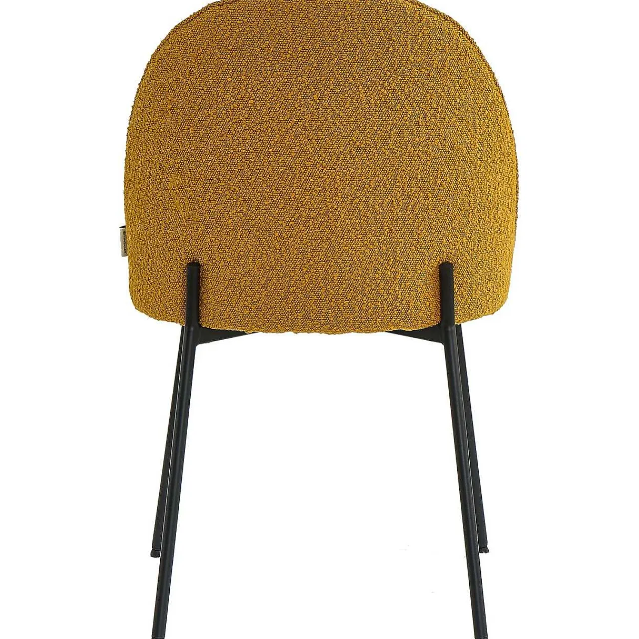 mutoni sweet home Esszimmerstuhl Clusto Stoff Metall Senf (2Er-Set)> Polsterstühle