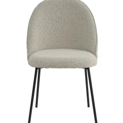 mutoni sweet home Esszimmerstuhl Clusto Stoff Metall Graubeige (2Er-Set)><noscript><img width=