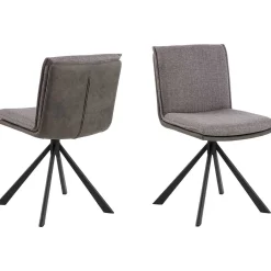 mutoni scandi Esszimmerstuhl Fauna Graubraun Drehbar (1 Stuck)><noscript><img width=