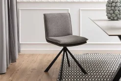 mutoni scandi Esszimmerstuhl Fauna Graubraun Drehbar (1 Stuck)><noscript><img width=