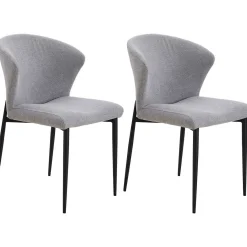 mutoni casual Esszimmerstuhl Frustix Grau (2Er-Set)> Polsterstühle