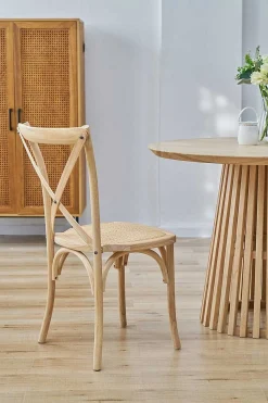 mutoni sweet home Esszimmerstuhl Jara Natur (2Er-Set)> Holzstühle