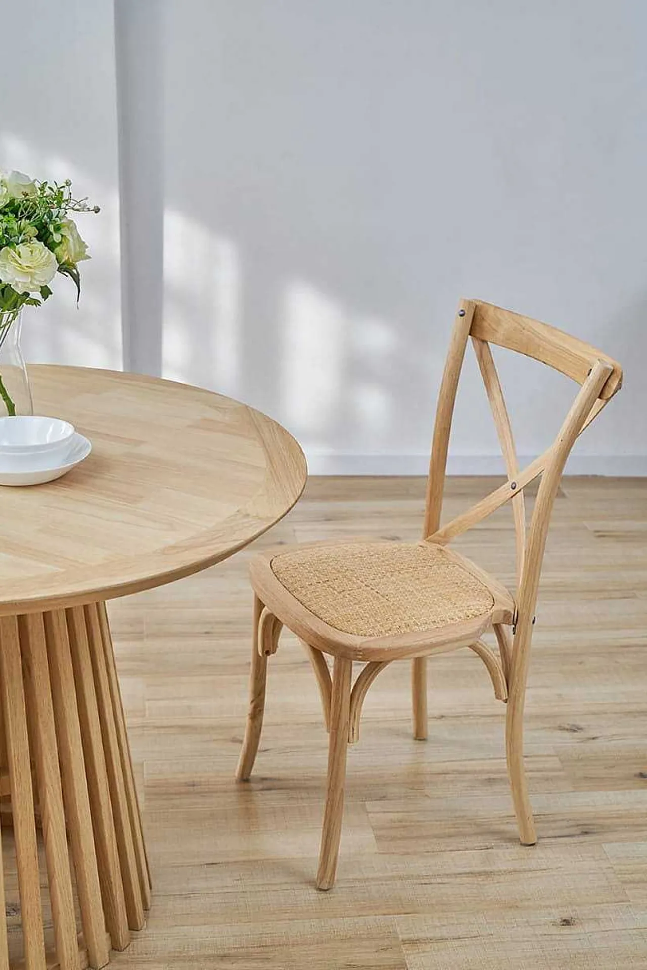 mutoni sweet home Esszimmerstuhl Jara Natur (2Er-Set)> Holzstühle