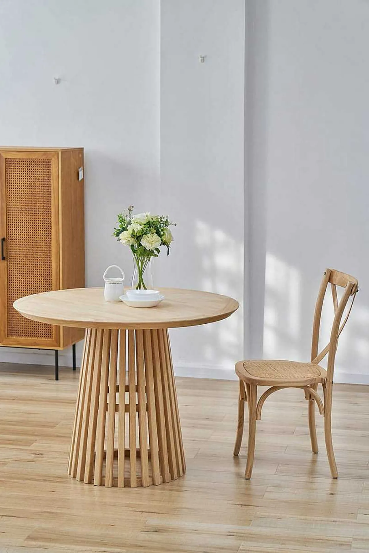 mutoni sweet home Esszimmerstuhl Jara Natur (2Er-Set)> Holzstühle