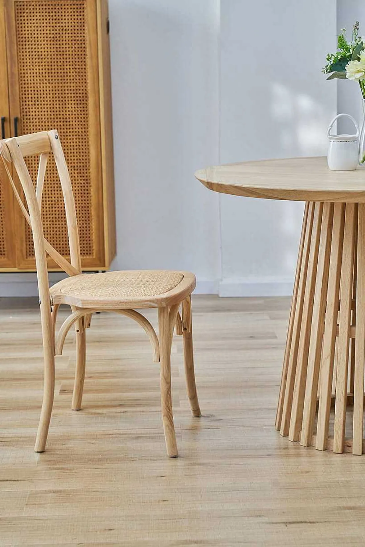mutoni sweet home Esszimmerstuhl Jara Natur (2Er-Set)> Holzstühle
