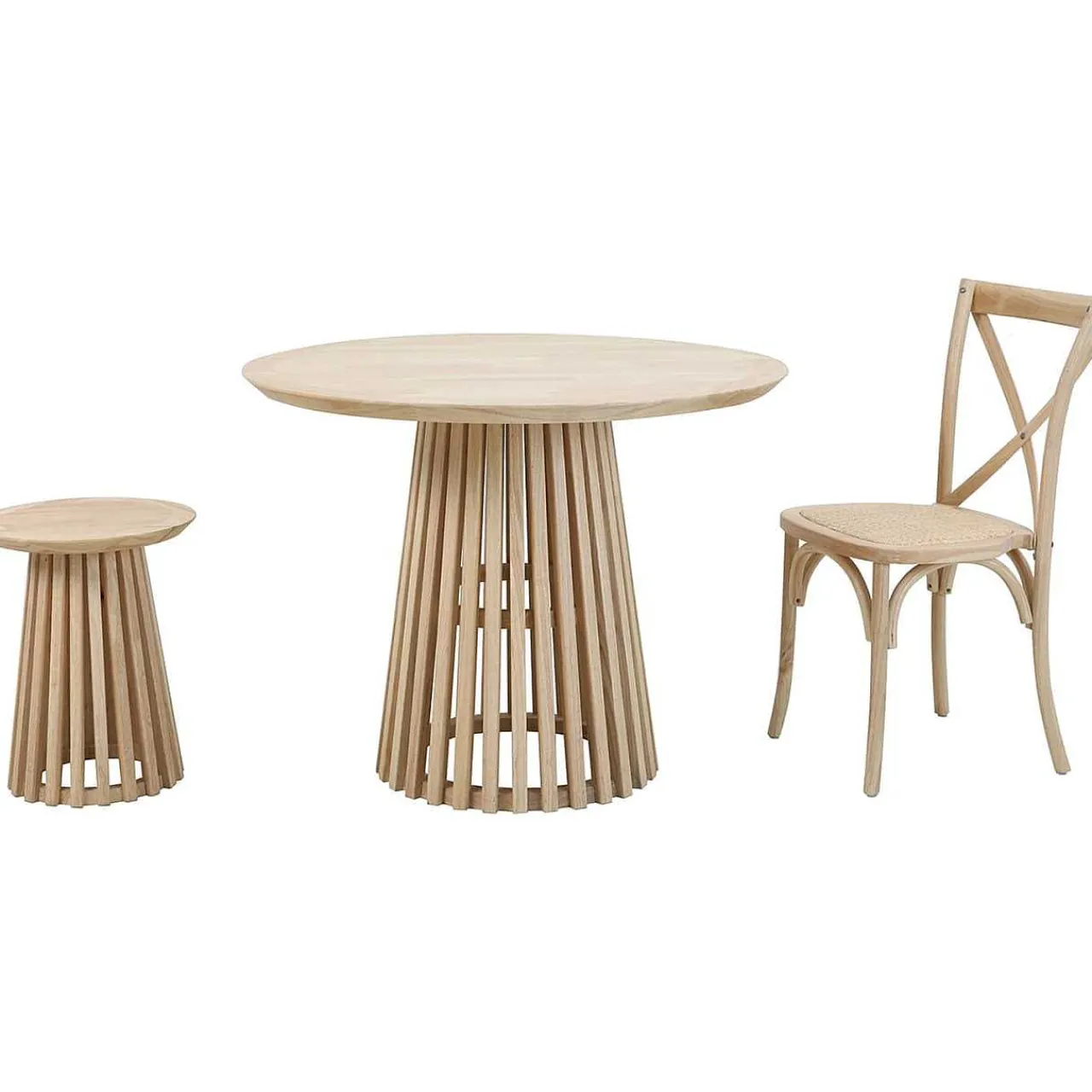 mutoni sweet home Esszimmerstuhl Jara Natur (2Er-Set)> Holzstühle