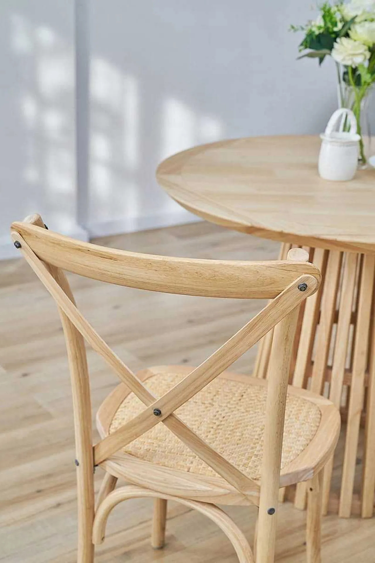 mutoni sweet home Esszimmerstuhl Jara Natur (2Er-Set)> Holzstühle
