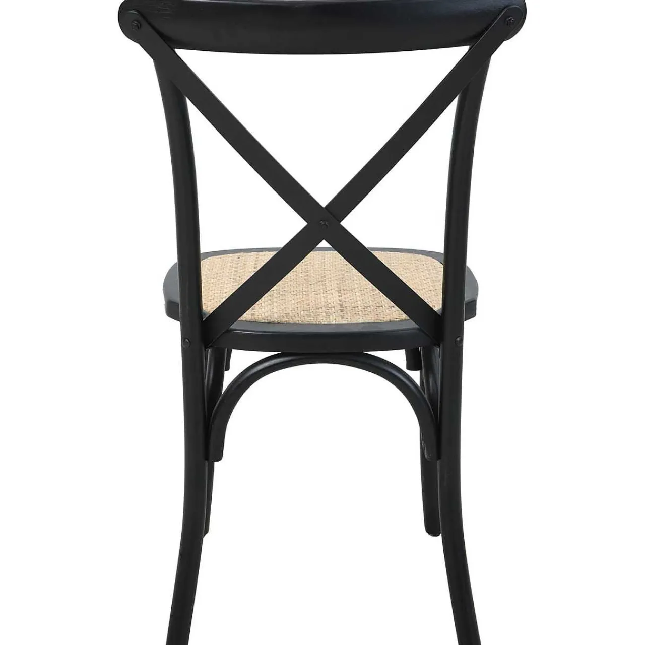 mutoni sweet home Esszimmerstuhl Jara Schwarz Natur (2Er-Set)> Holzstühle