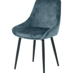 mutoni sweet home Esszimmerstuhl Jokra Blau (2Er-Set)> Polsterstühle