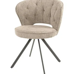 mutoni industrial Esszimmerstuhl Komono Polo Taupe> Esszimmerstühle