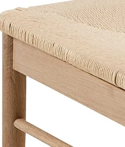 mutoni scandi Esszimmerstuhl Mit Armlehnen Bellatrix Natur (1 Stuck)> Holzstühle