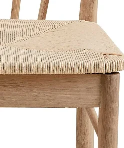 mutoni scandi Esszimmerstuhl Mit Armlehnen Bellatrix Natur (1 Stuck)> Holzstühle