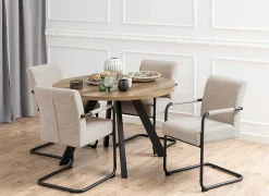 mutoni scandi Esszimmerstuhl Mit Armlehnen Artemis Beige (1 Stuck)><noscript><img width=