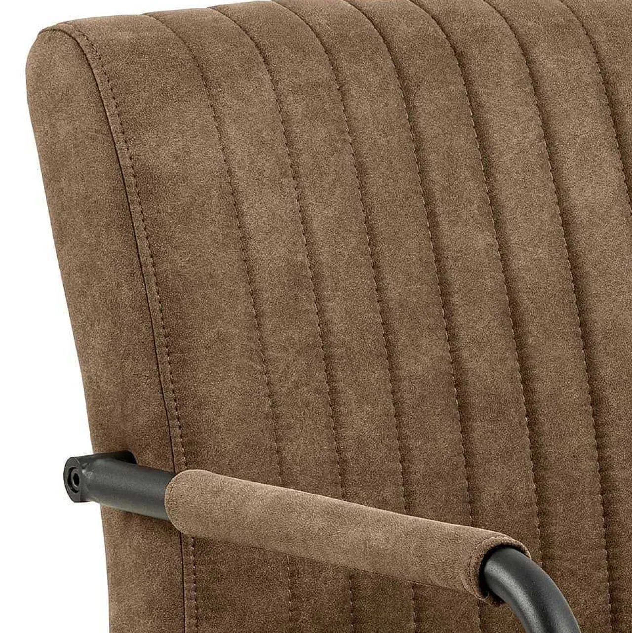 mutoni scandi Esszimmerstuhl Mit Armlehnen Artemis Braun (1 Stuck)> Freischwinger