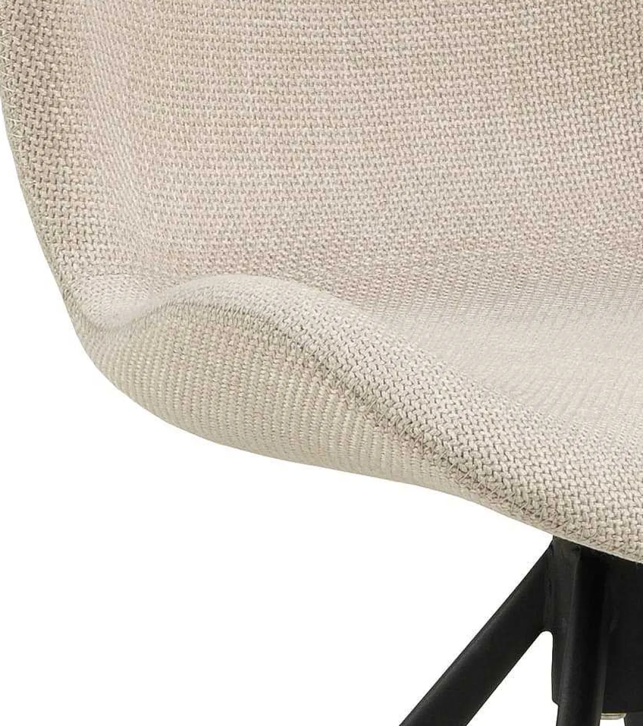 mutoni scandi Esszimmerstuhl Norway Beige Schwarz (1 Stuck)> Esszimmerstühle