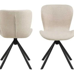 mutoni scandi Esszimmerstuhl Norway Beige Schwarz (1 Stuck)><noscript><img width=