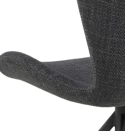 mutoni scandi Esszimmerstuhl Norway Grau Schwarz (1 Stuck)> Esszimmerstühle