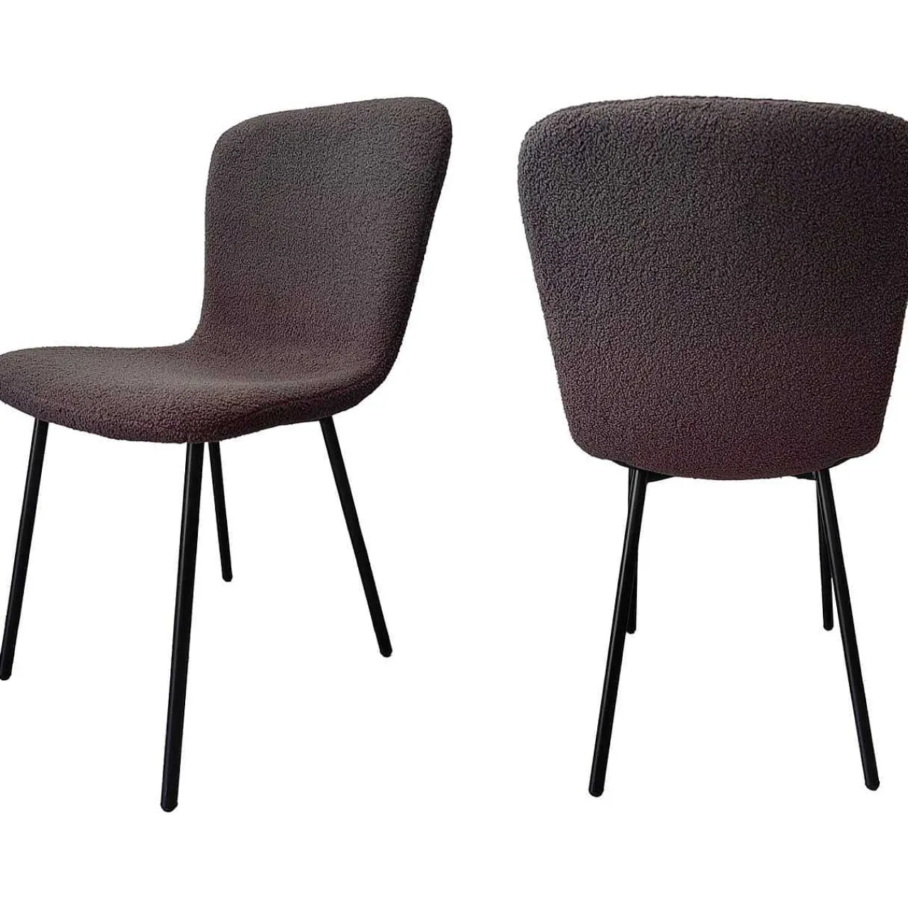 mutoni casual Esszimmerstuhl Sniplex Dunkelgrau (4Er-Set)> Polsterstühle
