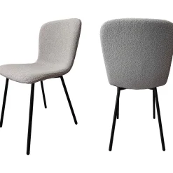 mutoni casual Esszimmerstuhl Sniplex Hellgrau (4Er-Set)> Polsterstühle