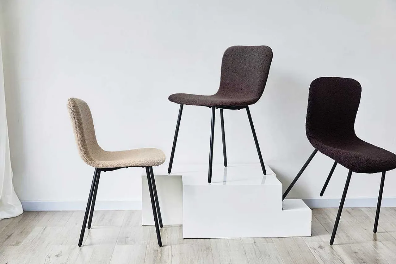 mutoni casual Esszimmerstuhl Sniplex Hellgrau (4Er-Set)> Polsterstühle