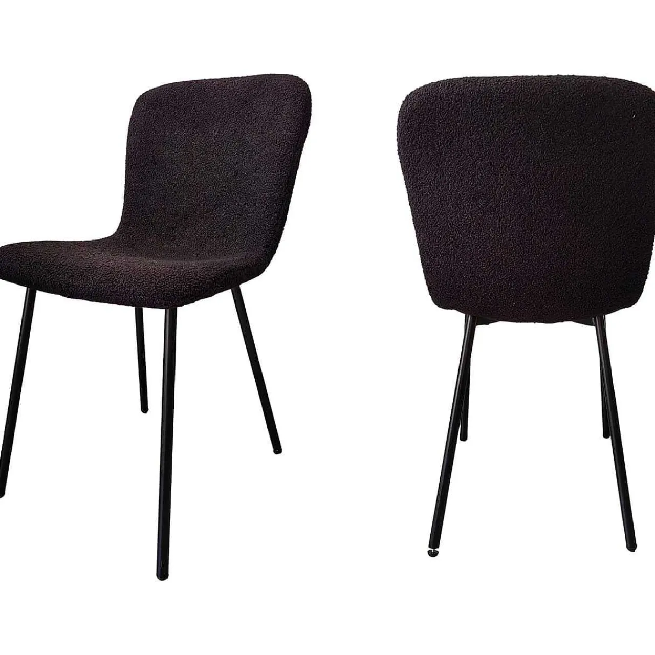 mutoni casual Esszimmerstuhl Sniplex Schwarz (4Er-Set)> Polsterstühle