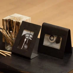 mutoni living Fotorahmen Vona Schwarz 10X15 Breit> Bilderrahmen