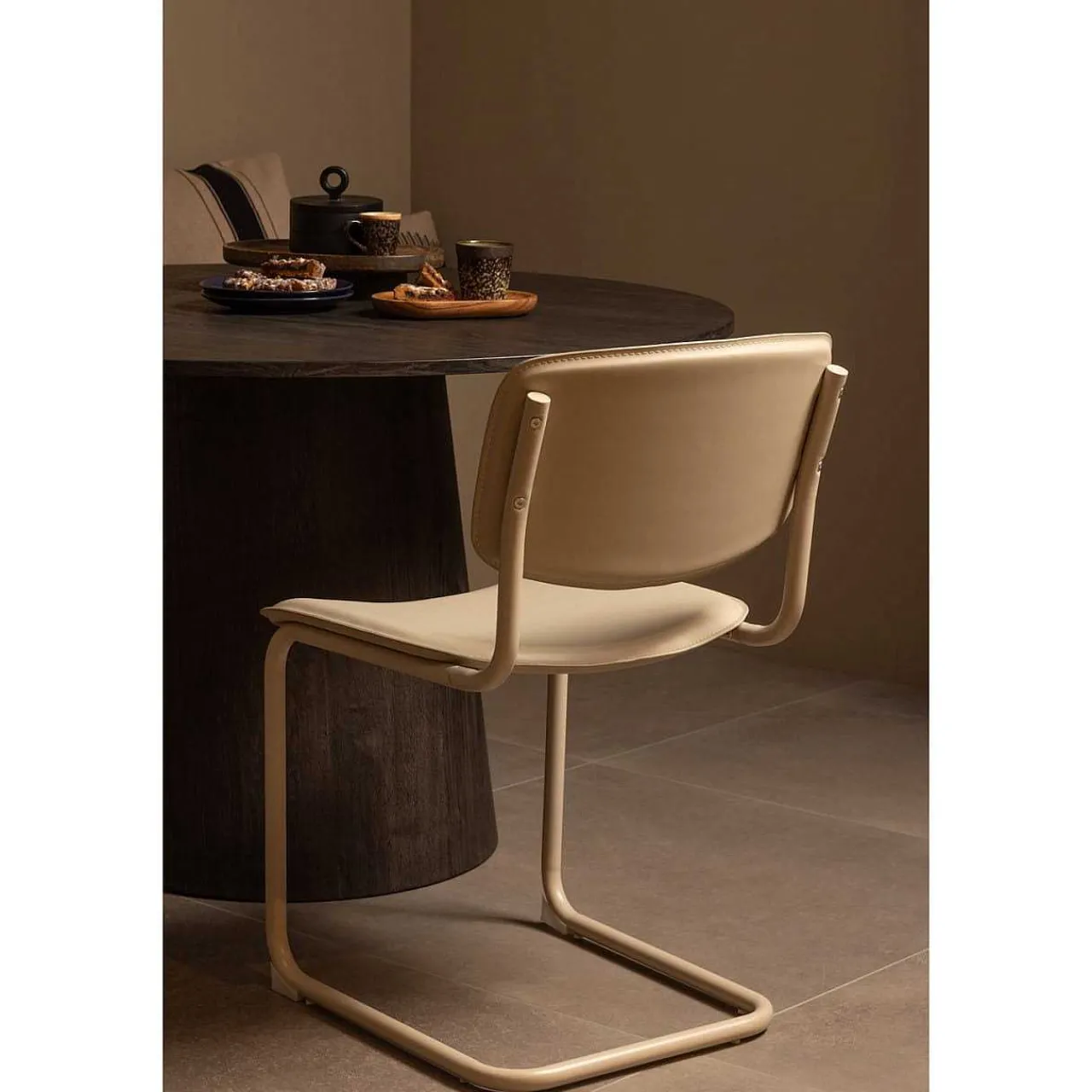 mutoni living Freischwinger Cody Kunstleder Sand> Freischwinger