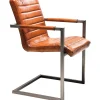 KARE Design Freischwinger Riffle Buffalo Brown> Freischwinger