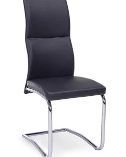 mutoni lifestyle Freischwinger Stuhl Thelma Schwarz> Freischwinger