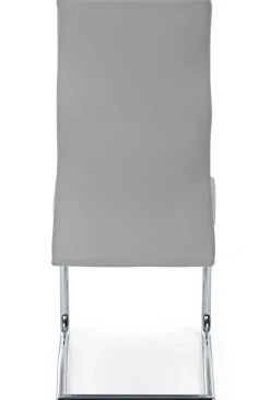 mutoni lifestyle Freischwinger Stuhl Thelma Hellgrau> Freischwinger