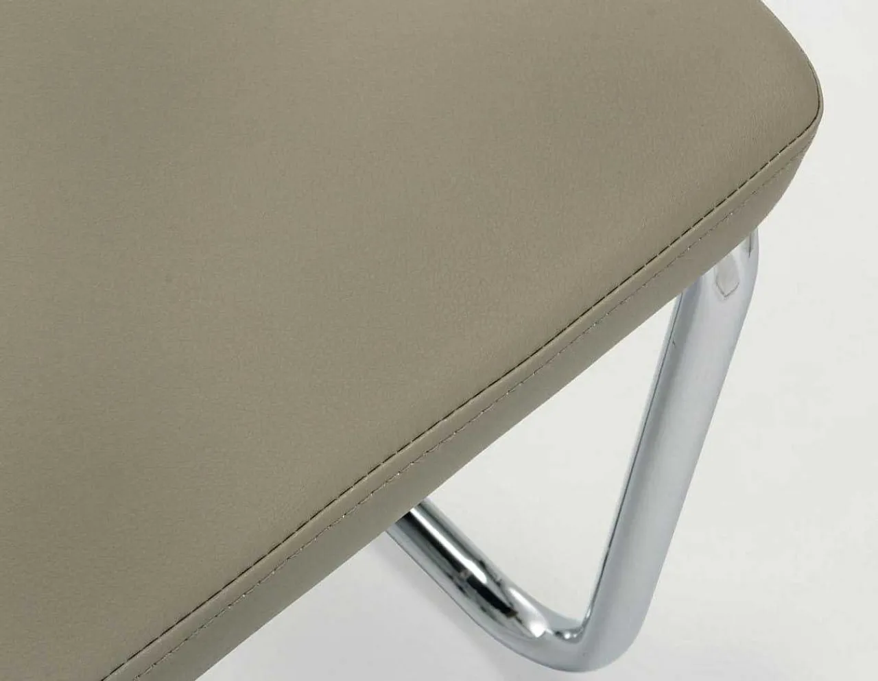 mutoni lifestyle Freischwinger Stuhl Thelma Taupe> Freischwinger