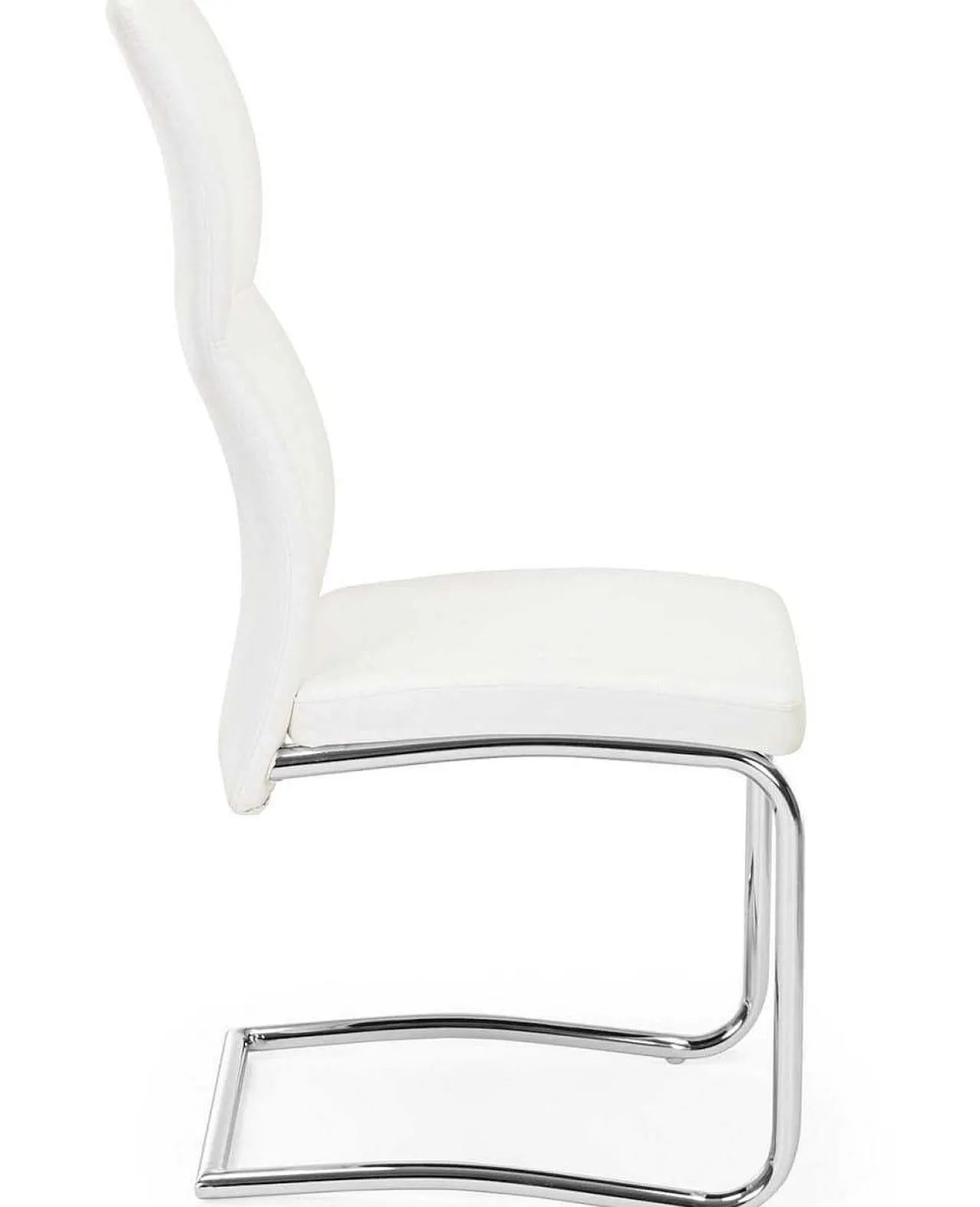 mutoni lifestyle Freischwinger Stuhl Thelma Weiss> Freischwinger
